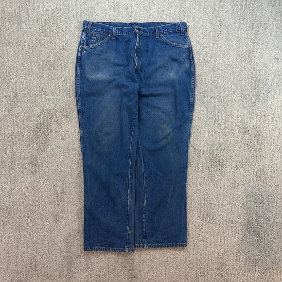 Vintage Dickies Blue Jeans - Picture 1 of 6